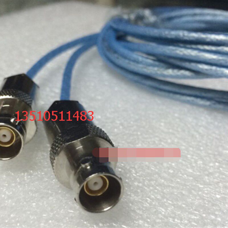 三同轴BNC-K进口射频镀银RF跳线 AP高频BNC母三卡口1533B测试线