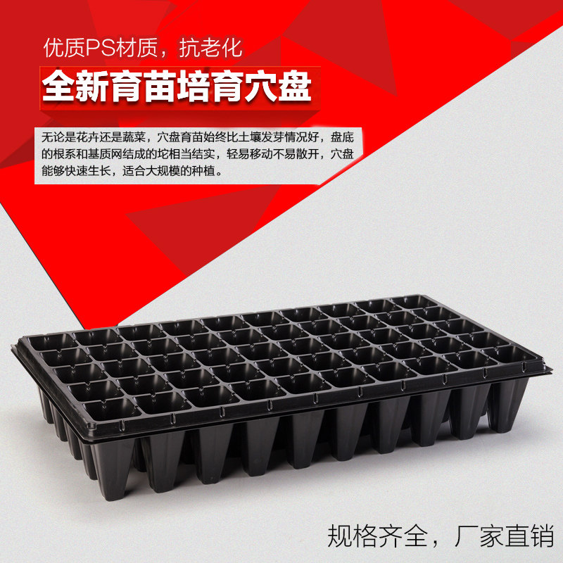 优质加厚多肉芽苗菜培育箱穴盘多肉种植育苗盒育苗盘塑料营养钵盆