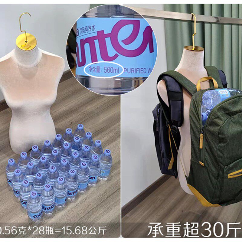 婚纱悬挂模特半身女装吊模特服装店吊挂钩假人模型秀禾全身展示架