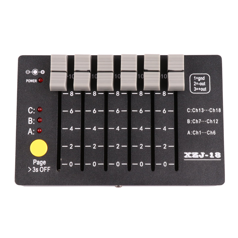 DMX512控制器 舞台演出测试/维修/调试迷你灯光控台小控台 调光台