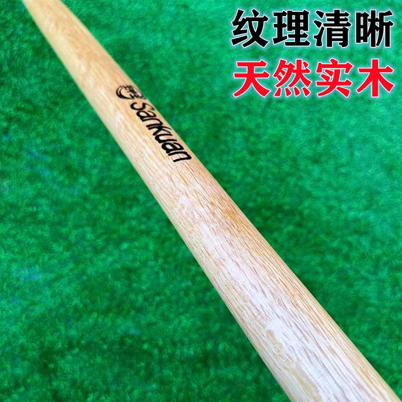 青冈木柄短款可携式锹柄D型T型铁锹柄带握把铁杴把75厘米铁锹短柄图片
