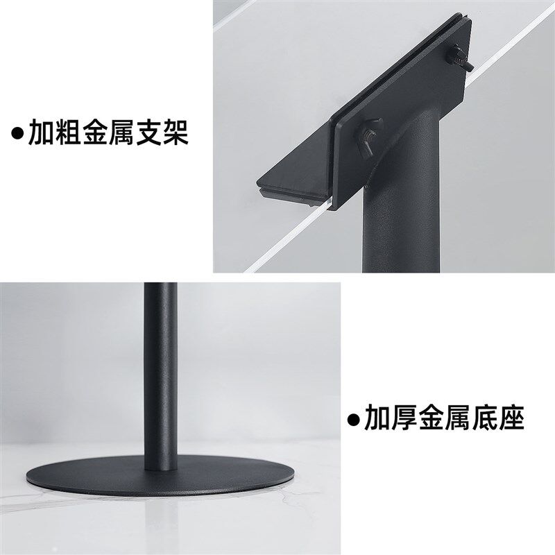 画册翻页亚克力杂志架落地金属展会相册菜谱书本立杆式阅读展示架