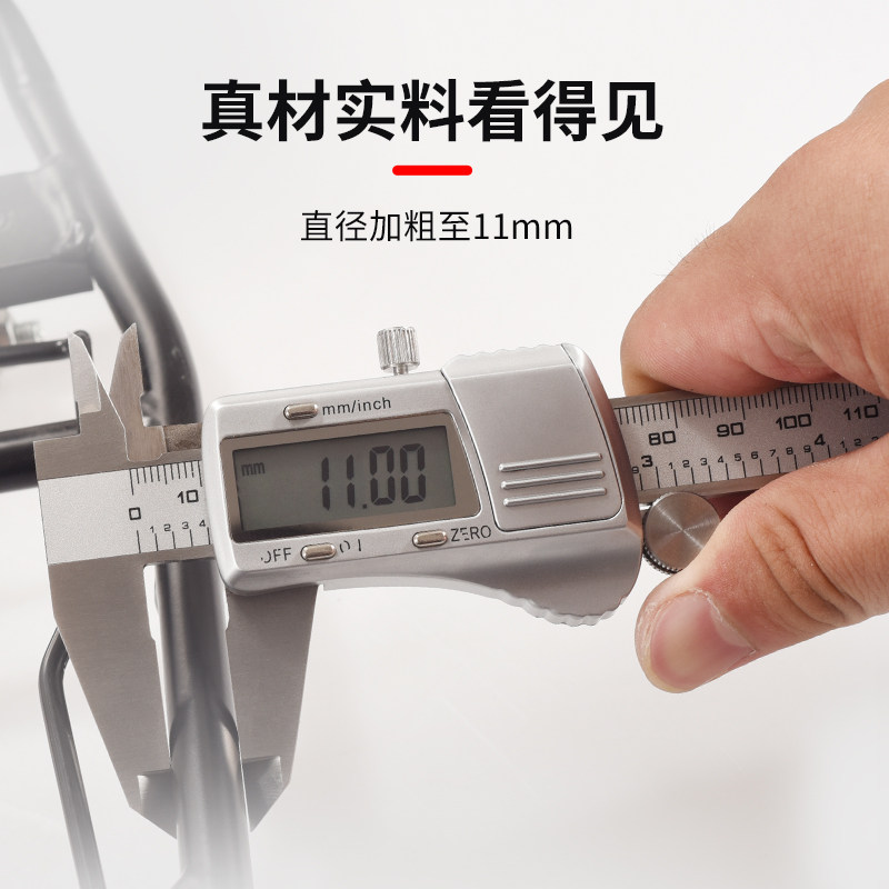 登山自行车铝合金后货架可调尾架可驮包行李带人后座货架骑行配件图片