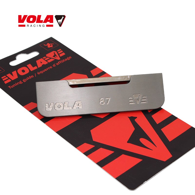 VOLA铝合金修刃角度尺高精度滑雪板钢刃维护保养固定角度架锉刀架