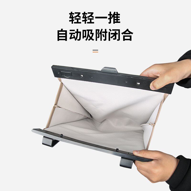 小鹏P7+/X9/G9/G6车载垃圾袋桶座椅防踢垫收纳储物盒车内饰装饰