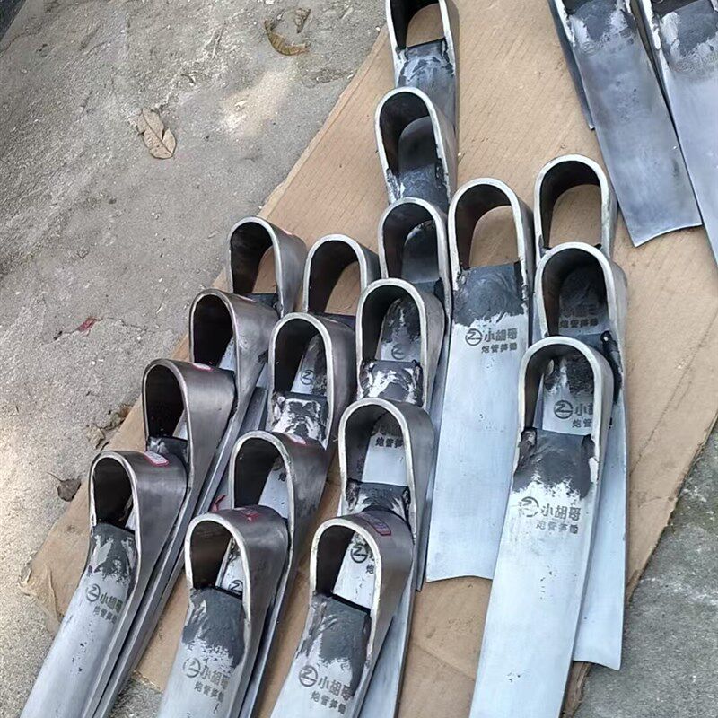 挖笋专用锄头窄口炮管锄头锻打冬笋锄斧两用砍笋锄草开荒大条锄