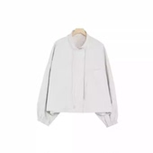 夹克外套3.9 王福贵定制～立领双口袋短款 双口袋外套