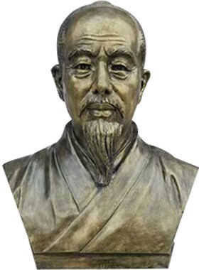 玻璃纤维彷铜人物雕塑十大名中医名人像民俗农耕校园摆件铸铜像定