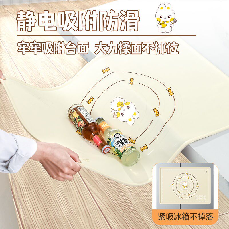 面垫食品级硅胶家用加厚防滑防滑揉面垫子食品级特厚烘培擀面和面