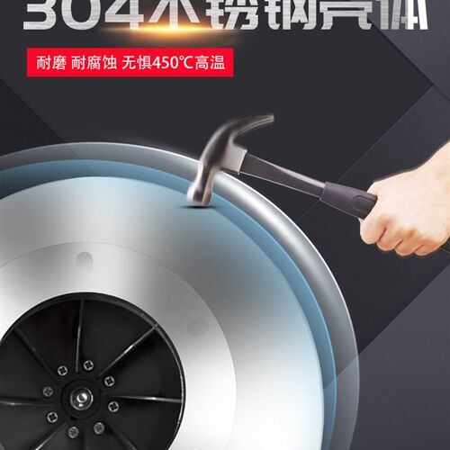 不锈钢锅炉引风机Y5-47耐高温离心风机蜗牛式烟囱鼓风机工业380V