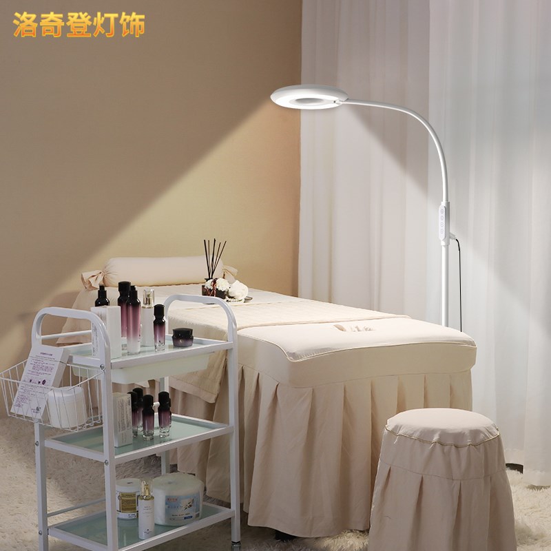 纹绣美睫灯LED落地灯美容院冷光无影灯美甲纹眉种睫毛超亮工作灯