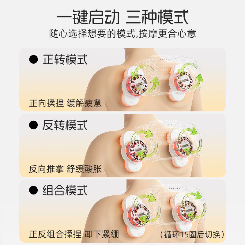 下拉详情享优惠腰部按摩仪礼物靠垫腰托热敷车载护腰靠送男女生