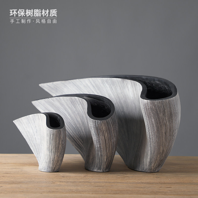 高端花瓶轻奢现代简约客厅电视柜玄关北欧家居饰品创意装饰品摆件