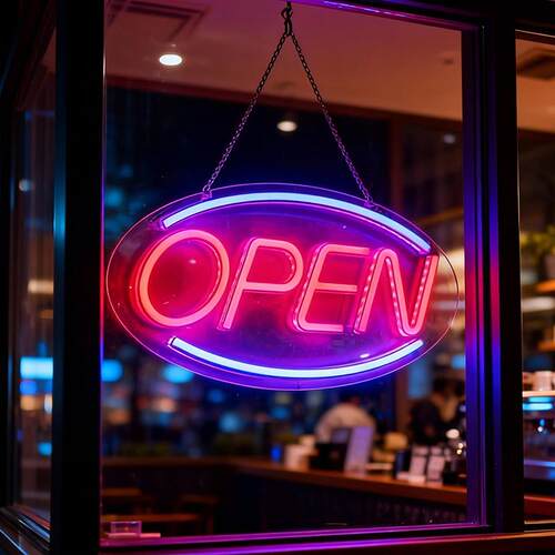 led霓虹灯宿舍ins网红小彩灯房间卧室背板open发光装饰布置字母灯