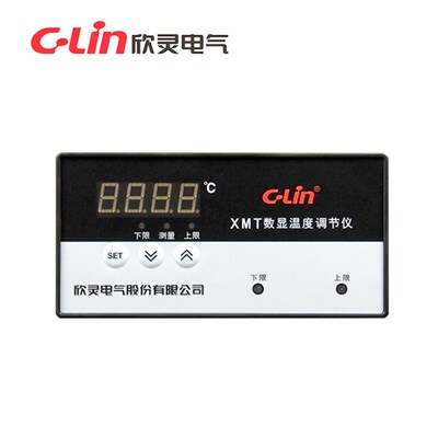 欣灵XMT-121/122 K E PT100 CU50上限下限控制带报警数显温控表器