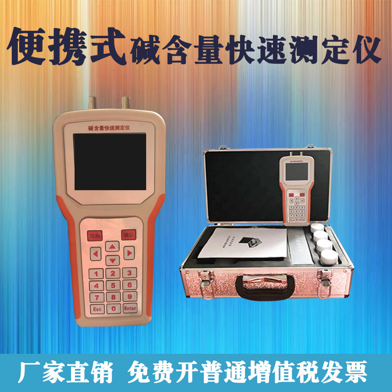 混凝土便携式碱含量快速测定仪手持式钾钠含量检测仪砼双复合电极