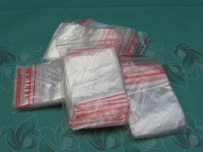 封口袋 1寸胶袋 相片袋 透明塑料袋 自粘袋/自封袋 5X7/100个