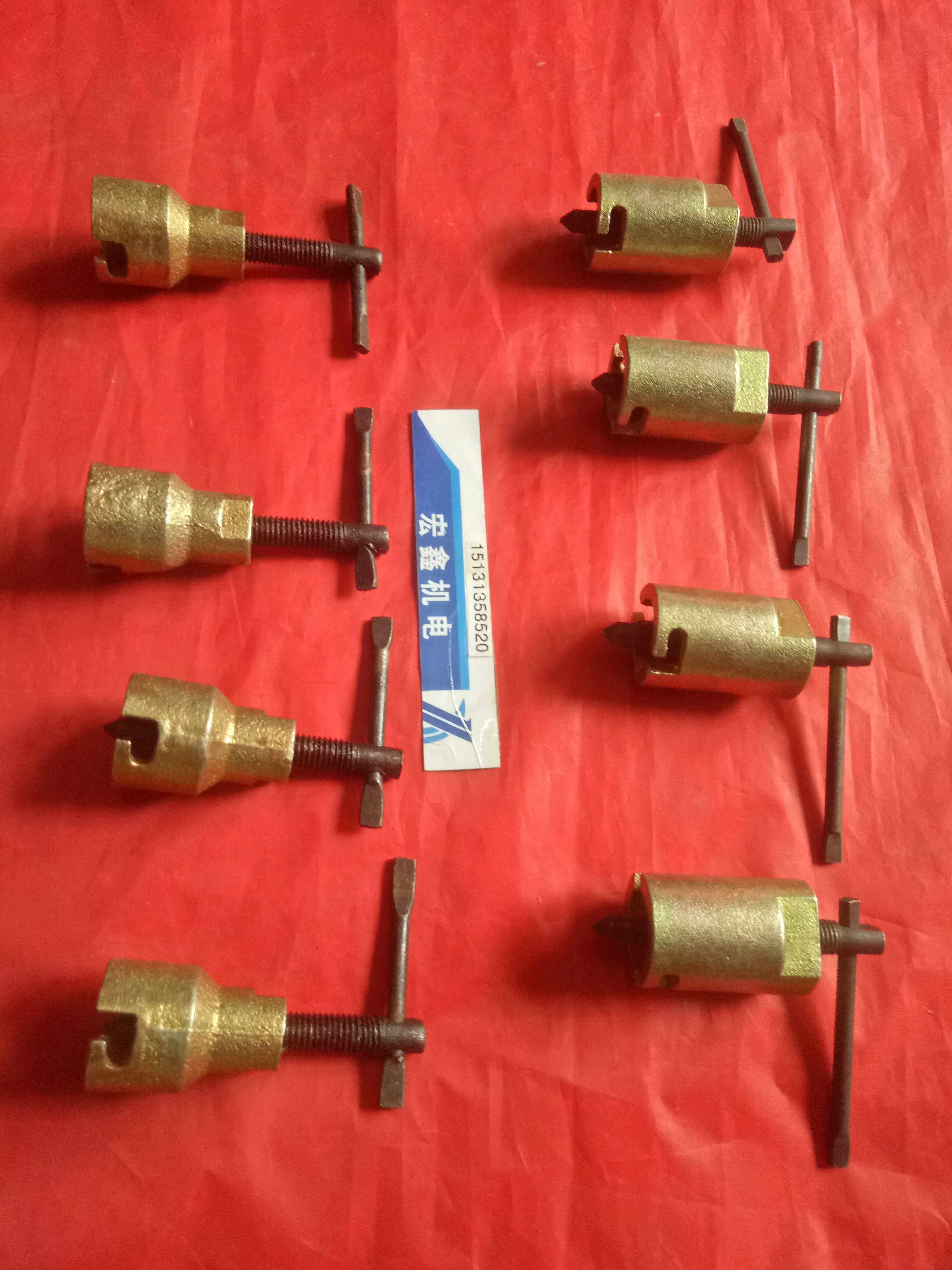 铜叶轮起拔器拉马 单面铜轮自吸水泵 叶轮拉马电机配件维修工具