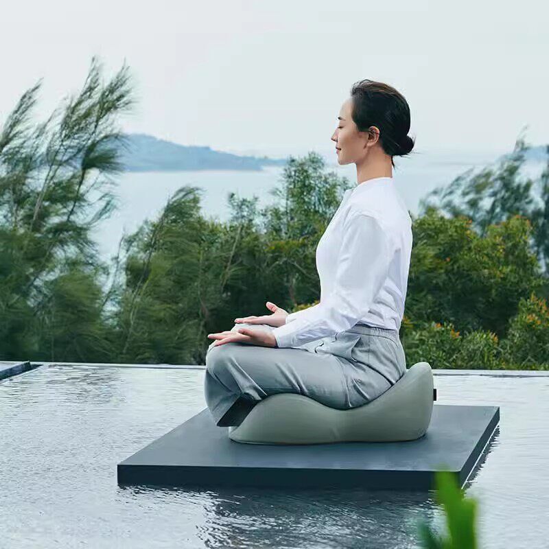 Zmind冥想坐垫静坐椅瑜伽盘腿蒲团久坐不塌支撑坐垫禅修打坐垫