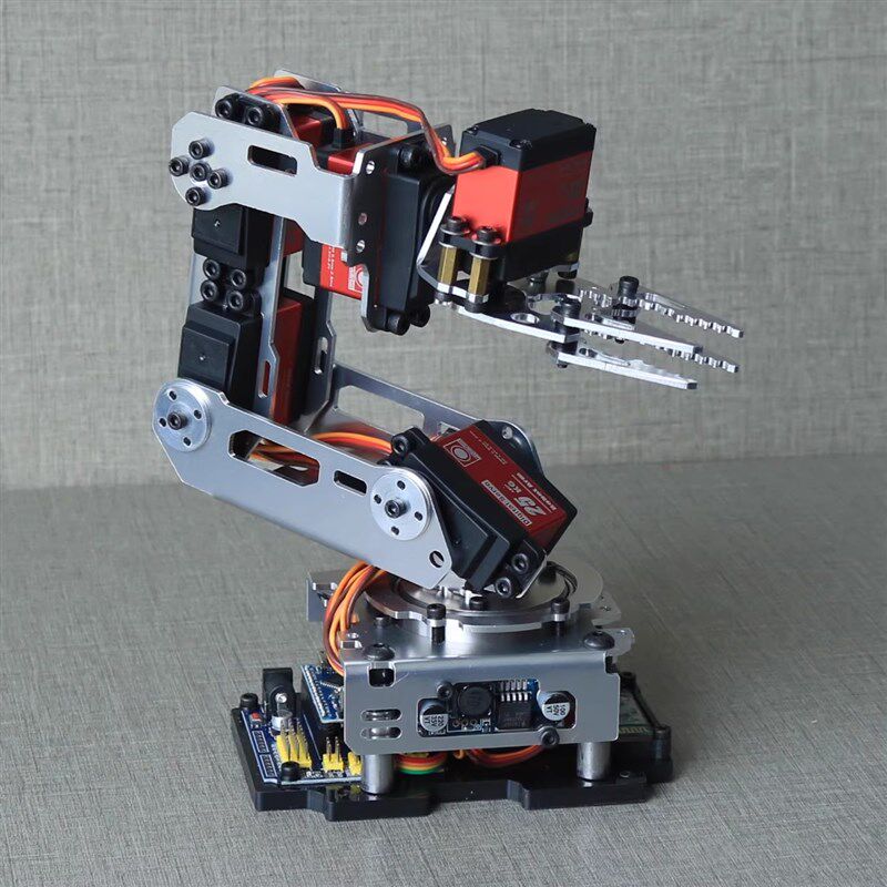 机械臂 机械手臂 DIY机械人 Arduino机械臂套件 手爪机器人 624G