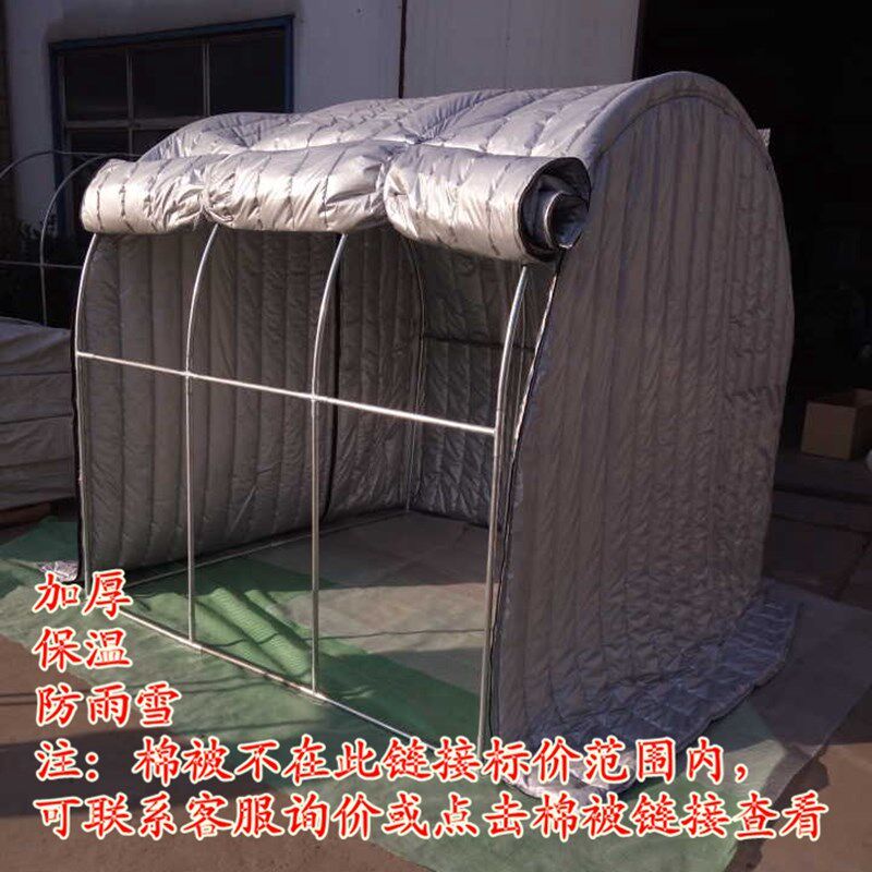家用大棚骨架温室花房暖房阳台庭院蔬菜多肉保温防雨棚防冻抗寒