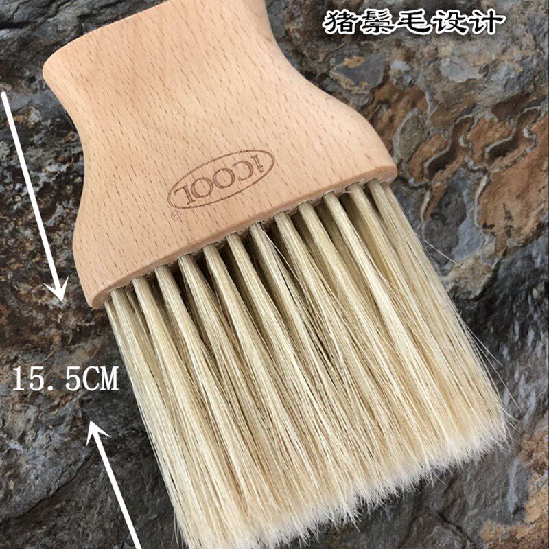 理发刷子碎发剪发修发美发扫掸清理猪鬃毛剃头扫发刷清洁刷软毛刷