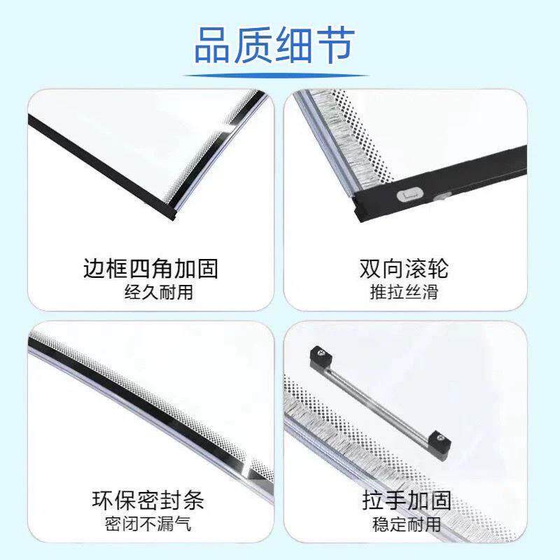 三阶梯柜展示柜推拉门盖弧形玻璃盖板点菜柜钢化玻璃定制专用配件