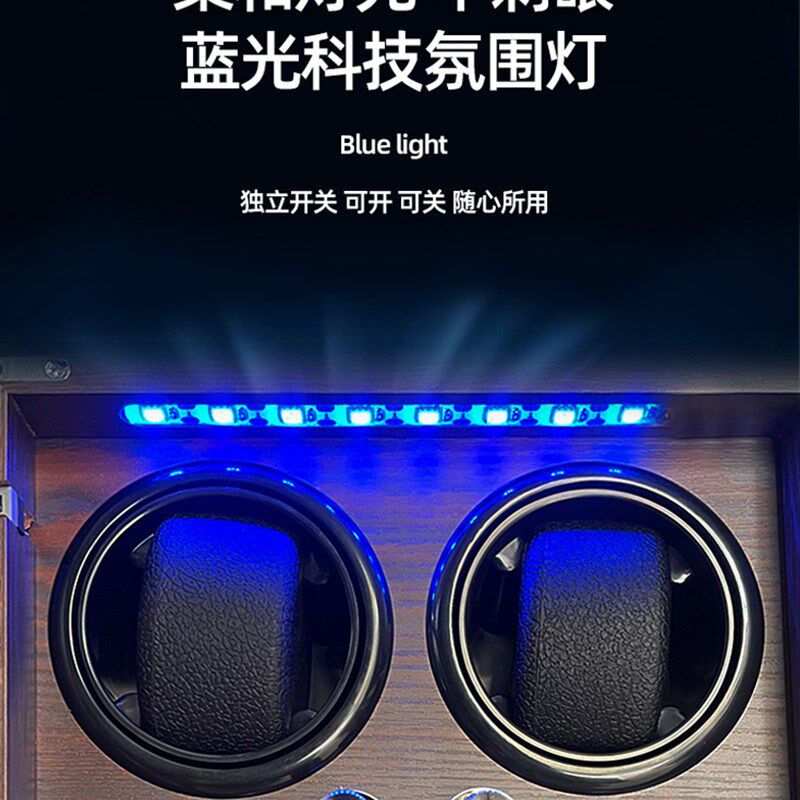 机械表摇表器转表手表晃表摇摆自动上弦转动放置器防磁收纳盒家用