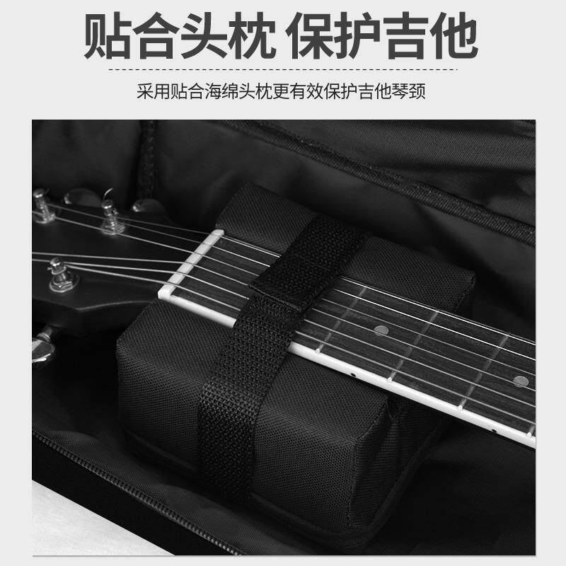 民谣古典加厚双肩吉他包41寸40寸高颜值个性通用琴包背包袋套箱
