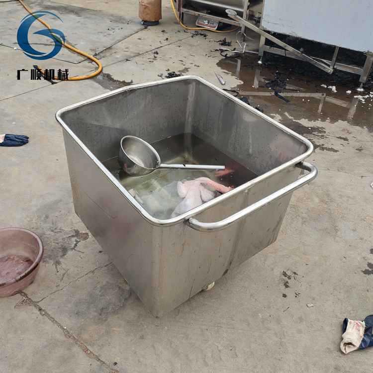 腌制排骨料车 不锈钢肉料腌周转料斗车制 广顺腌制小猪肉 周转小