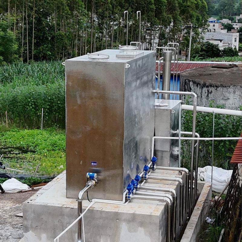 广化西源头家厂一体净水系统农村饮化用水667过滤器浸没式水处理