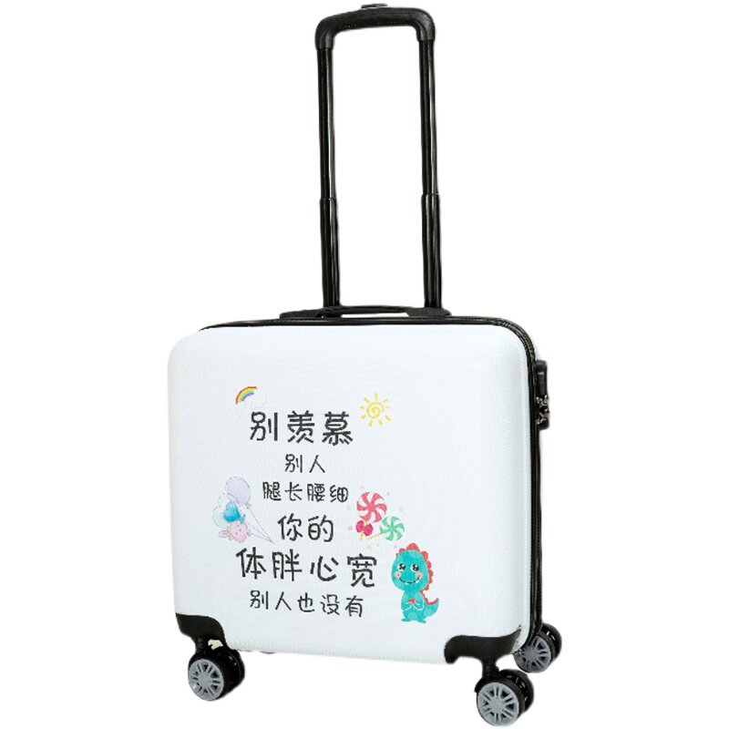 儿童小孩行李箱男女孩拉杆箱学生可爱18/20寸卡通旅行箱子万向轮