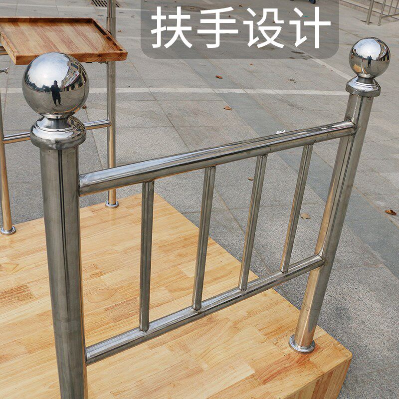 指挥台大合唱实木指挥台站台架音乐教室合唱台踏步合唱谱架指挥台