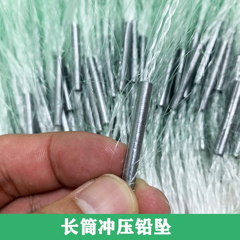 鱼网粘网三层渔网丝网捕鱼挂子网鲫鱼粘鱼浮网沉网进口沾丝100米