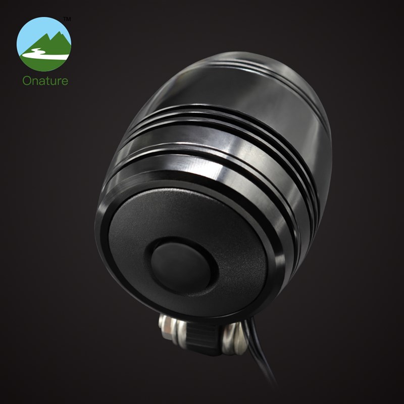 自行车摩电灯LED车灯前灯配发电花鼓AC6V2.4W德规摩电前灯尾灯