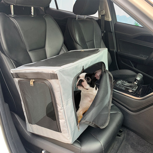 车载狗笼宠物帐篷猫狗笼子狗窝阻隔毛发透气猫笼家用外出可携式窝