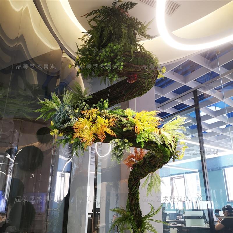 草球艺术软装办公室酒店装置民宿餐厅艺装定制旅游景区文化打卡