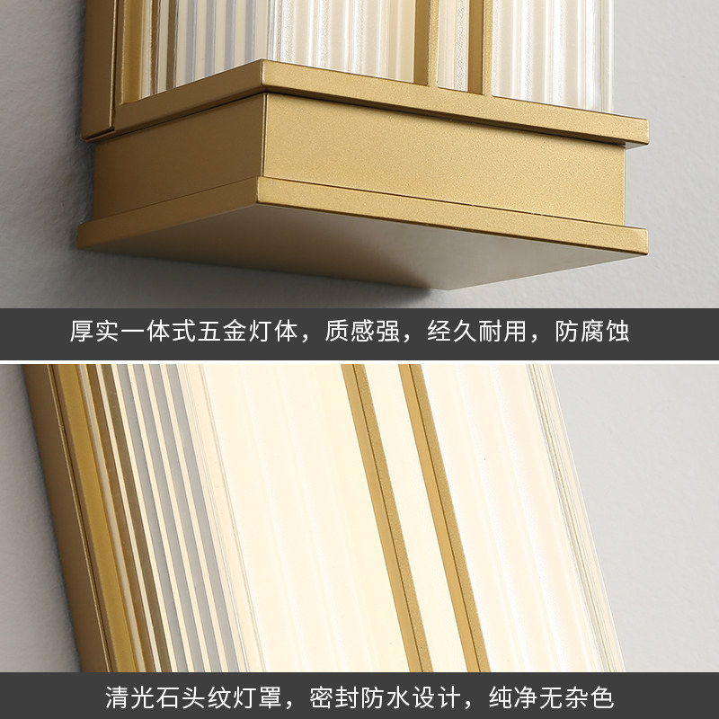 户外壁灯防水围墙新中式室外墙灯背景墙客厅门口网红阳台庭院灯具