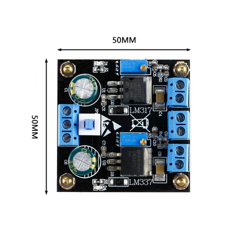 LM317 LM337正负电源线性稳压电源可调电源模块降压电源模块