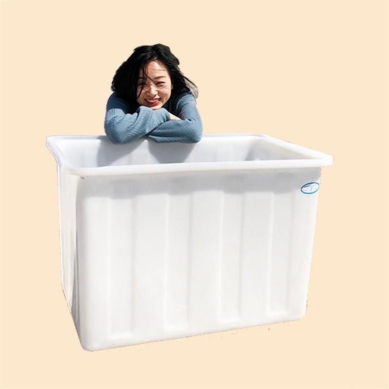 加厚塑料牛筋水箱50-1500L升大号水产养殖箱养鱼养龟泡瓷砖周转箱