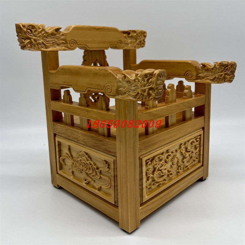 佛像座椅出巡请椅龙椅雕花雕龙出游过炉轿子神轿小撵轿佛用辇轿