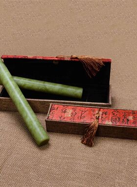 高档精品玉石擀面杖 擀面棍 包饺子皮 擀面棒 板非 实木 家用加粗