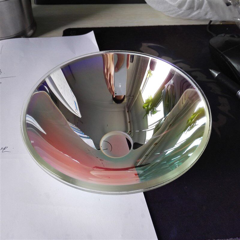 230MM氙灯反光灯罩,玻璃反光碗,口径300MM平行光反光碗 聚光碗