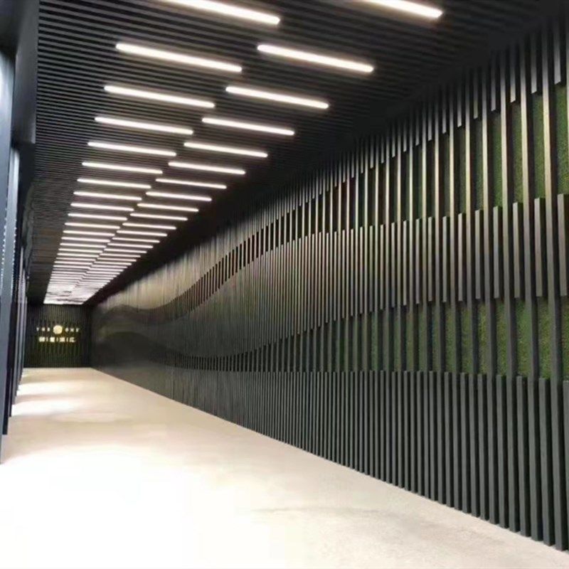 led方通灯办公室超亮长条格栅吊顶商场超市教室健身房条形吊线灯