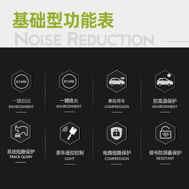 标致301 308 408 3008 207 307RCZ 2008汽车升级智能一键启动改装