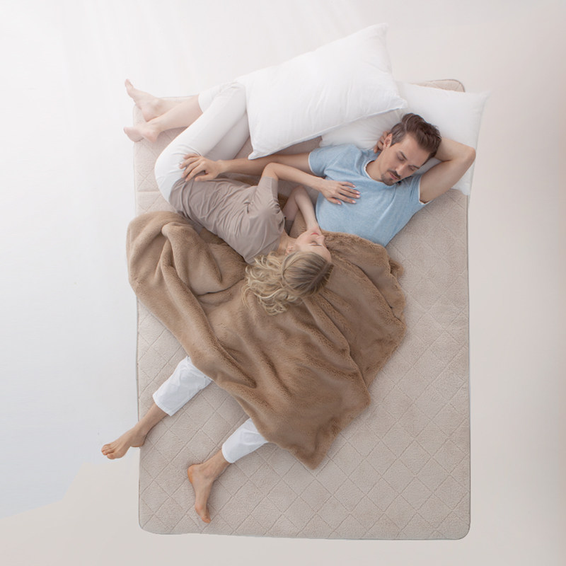眠趣秋田绒毛毯加厚双层冬季盖毯珊瑚法兰床单毯子单人午睡沙发毯