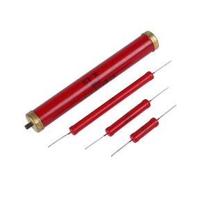 RI80金属膜玻璃釉无感高压电阻大红袍3W5W10W20W50W100W200W300W