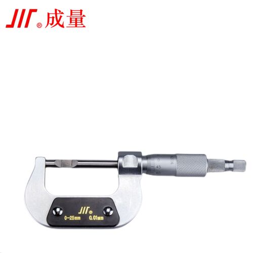 成量刀口叶片千分尺 0-25 25-50 50-75-100 合金 薄片