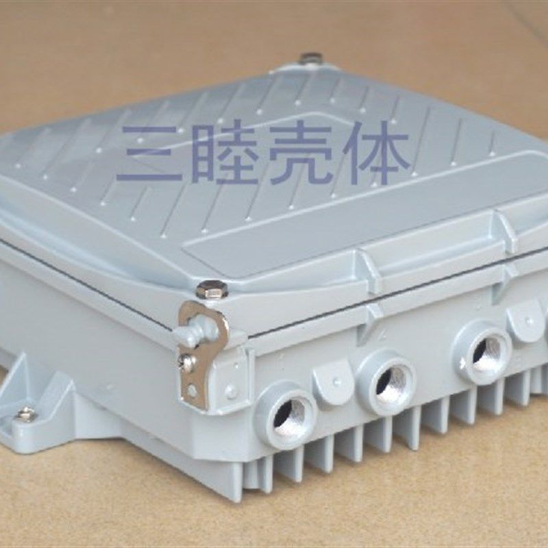 022A 204*202*72 AP网桥放大器防水外壳 路由器外壳 铝压铸防水盒