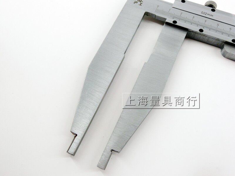 上海工泸工长爪游标卡尺300*150MM 单向爪内测长爪游标卡尺
